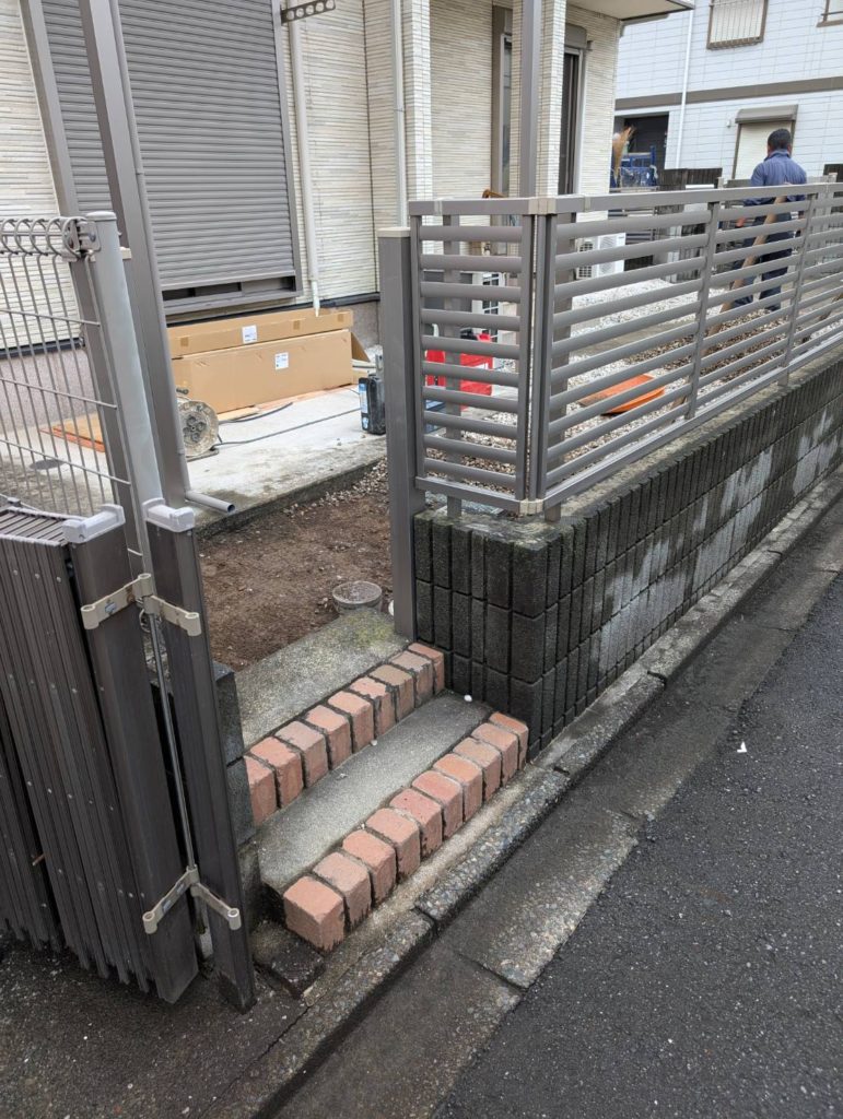 川越市 H様邸　外構工事